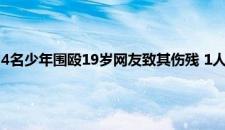 4名少年围殴19岁网友致其伤残 1人获刑3人未被起诉 是啥情况嘞