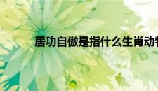 居功自傲是指什么生肖动物,最新答案精选落实